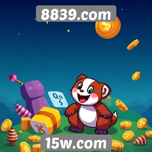 Diversidade de jogos oferecidos no site 8839.com